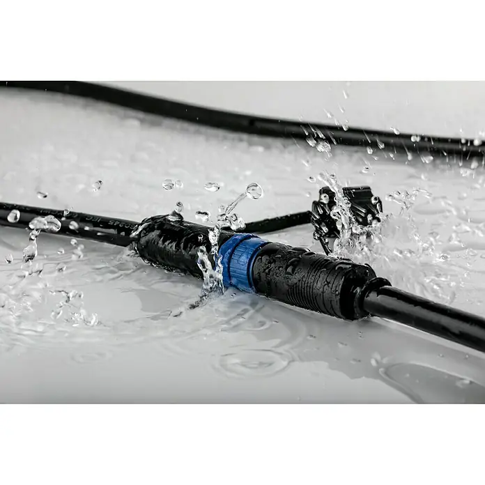 Paulmann Plug & Shine Cable de conexión - 10 m, 2 conexiones, IP68 - Primer plano