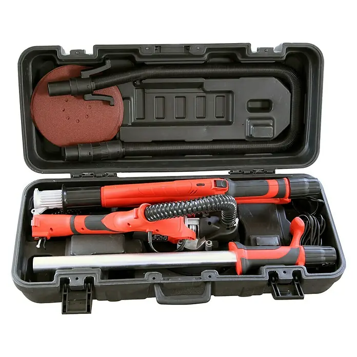 Berg Tecmix Wand- & Deckenschleifer LHS 600 - 600 W, Durchmesser Schleifteller: 225 mm - Ansicht von oben