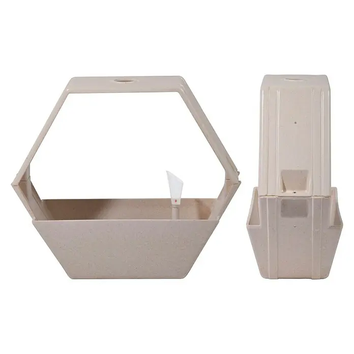 Dobar Pflanzkasten-System - 124 x 21 x 66 cm, Bambus - Detailaufnahme