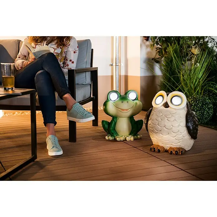 BAUHAUS Solarna svjetiljka XXL - Broj LED dioda: 2 Kom., Visina: 38 cm