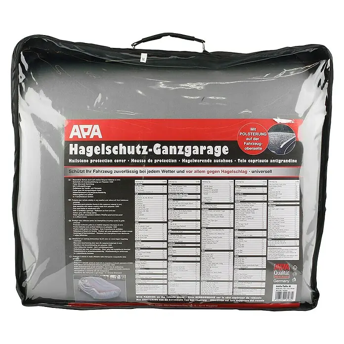 APA Hagelschutzplane - L x B x H: 431 x 165 x 119 cm