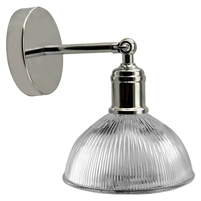Aplique de pared Antiquar - 40 W, L x An x Al: 23 x 19 x 25 cm, Cromo, E27