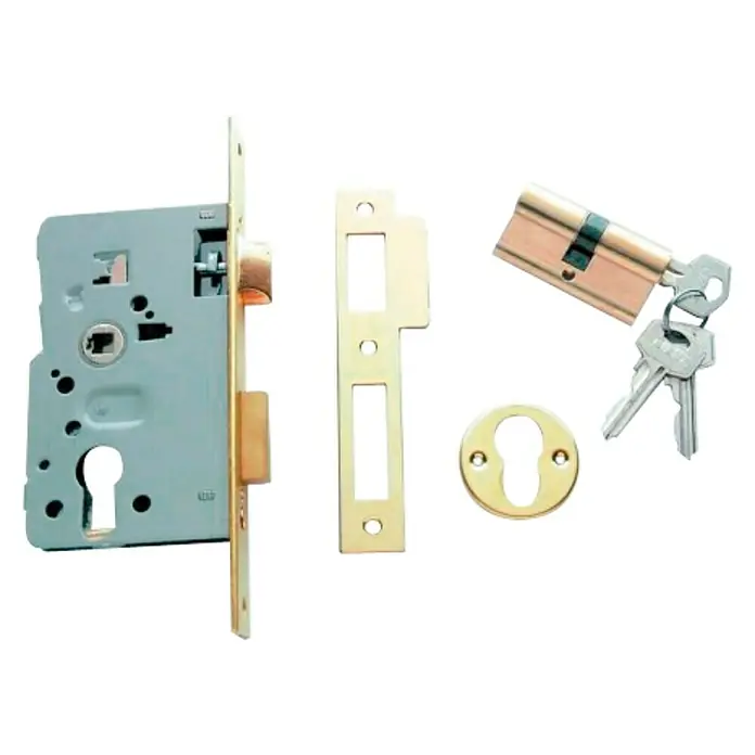 Tesa Assa Abloy Bombín para cerradura 2010P 50HN - Apto para: Puertas de madera, Cerradura con llave