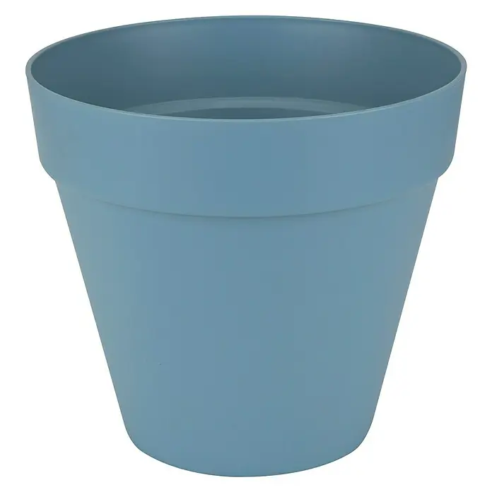 Elho Loft Urban Plantenpot - Buitenmaat (Ø x h): 29 x 26 cm, Kunststof, Vintage blauw