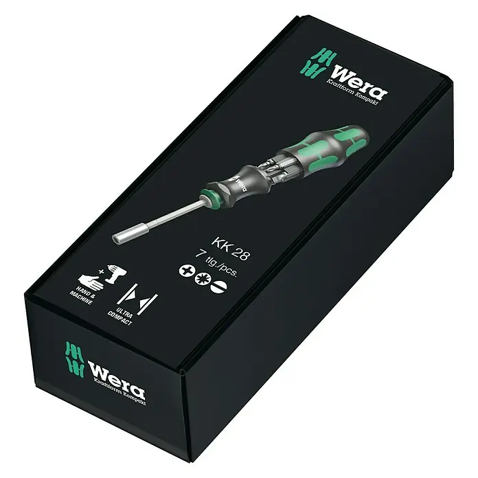 Wera Set alata Kraftform Kompakt 28 SB - 7 -dij. - Pogled odozgo