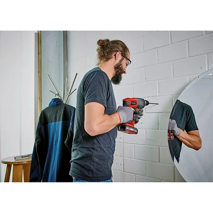 Einhell Power X-Change Akku-Bohrhammer TE-HD 18 Li-Solo - 18 V, Ohne Akku, Leerlaufdrehzahl: 0 U/min - 1.100 U/min - Anwendungsbeispiel