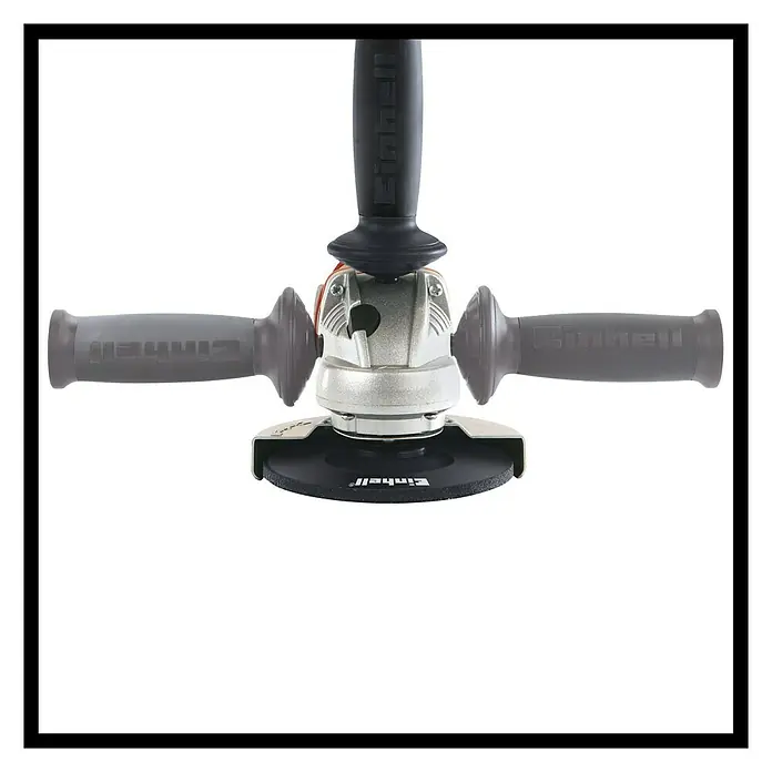 Einhell Power X-Change Akku-Winkelschleifer TE-AG 18 Li - 18 V, Ohne Akku, Durchmesser Scheibe: 115 mm, 8.500 U/min - Detailaufnahme