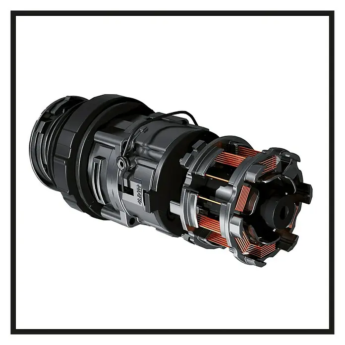 Einhell Power X-Change Martillo perforador de batería Herocco - 18 V, Sin batería, Número de revoluciones de marcha en vacío: 0 r.p.m. - 1.200 r.p.m., Energía de percusión: 2,2 J - Primer plano