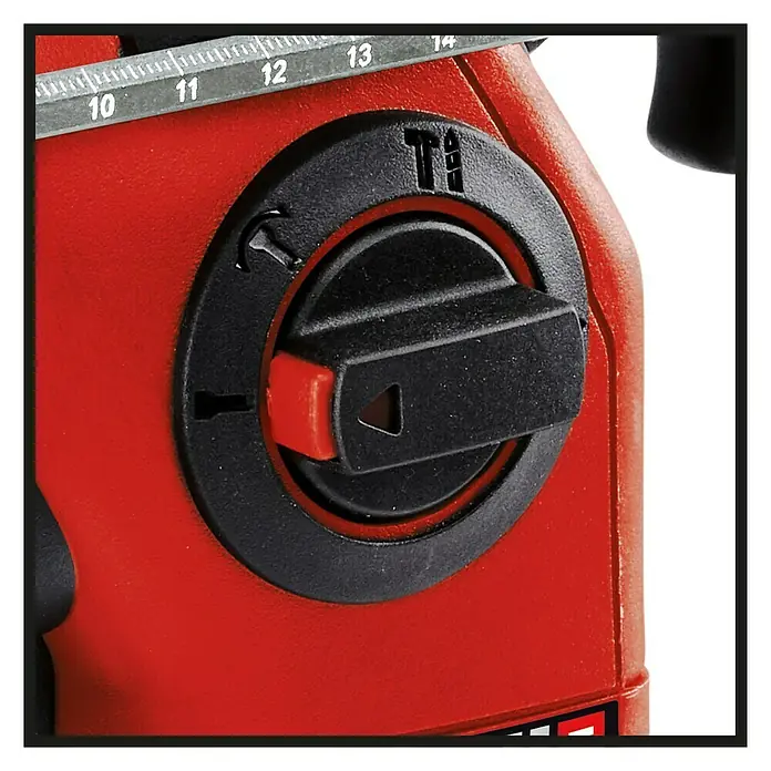 Einhell Power X-Change Akku-Bohrhammer Herocco - 18 V, Ohne Akku, Leerlaufdrehzahl: 0 U/min - 1.200 U/min, Einzelschlagstärke: 2,2 J - Detailaufnahme