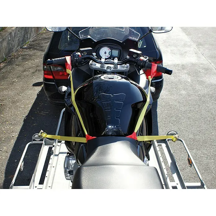 LAS Spanngurtsystem - Geeignet für: Motorräder, 6 -tlg. - Anwendungsbeispiel