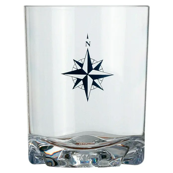 Marine Business Northwind Vaso para beber agua - 6 uds., Plástico, Transparente