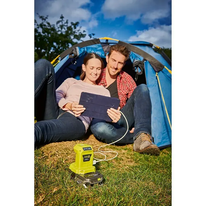 Ryobi ONE+ Adaptador USB R18USB - 18 V, Sin batería