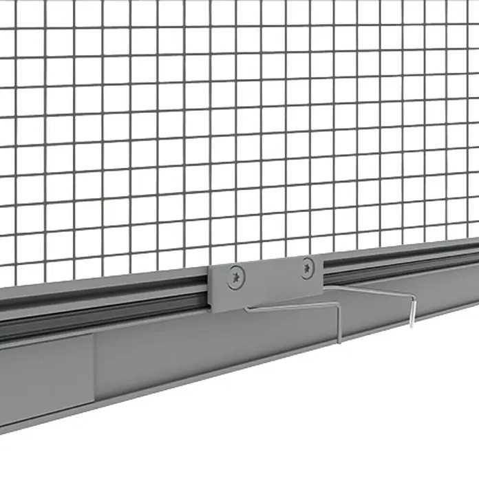 Windhager Insektenschutzfenster Ultra Flat - B x H: 120 x 150 cm, Anthrazit, Schnellmontagefedern