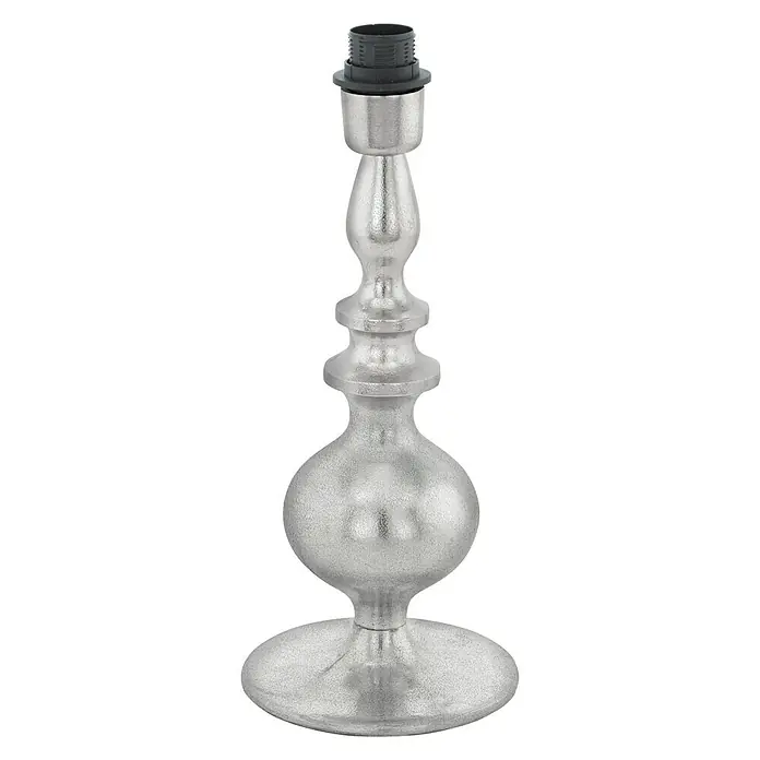 Eglo Lampenfuß Bedworth - 60 W, Nickel, Höhe: 41 cm - Vorderansicht