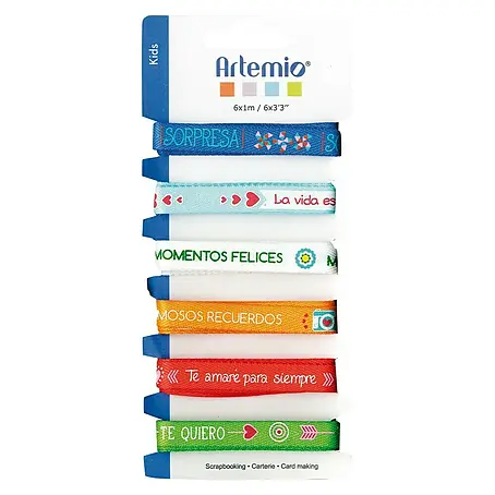 Artemio  Cinta para manualidades textil Nidos