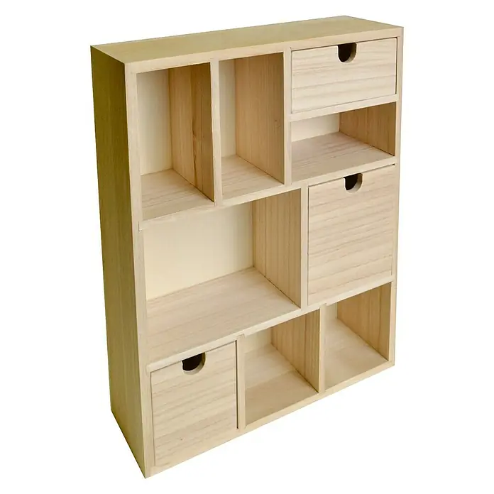 Artemio Caja de madera mueble - Madera, 30 x 40 cm