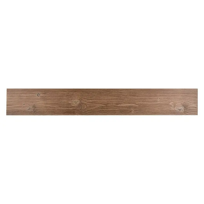 Houten paneel Woodland - Grenen, 90 x 12,8 cm, Chestnut Brown, Zelfklevend - Top-down weergave