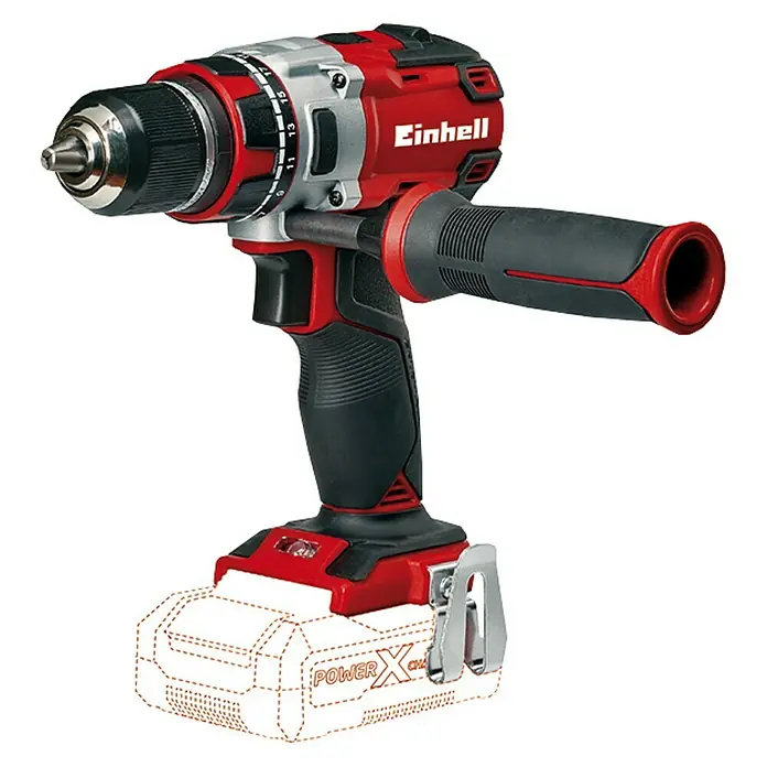 Bosch Akku-Bohrschrauber TE-CD 18 Li Brushless-Solo - 18 V, Leerlaufdrehzahl: 0 U/min - 1.800 U/min - Linke Seitenansicht