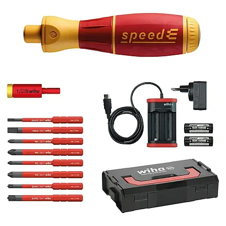 Wiha  Elektronischer Schraubendreher speedE Set 2