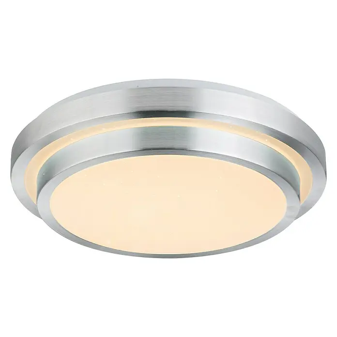 Lavida Okrugla stropna LED svjetiljka Viano - 24 W, Ø x V: 410 mm x 10,5 cm, Bijele boje, Hladna bijela