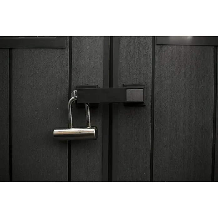 Keter Caseta para jardín Newton 757 - 228 cm, 223,5 cm, Plástico - Primer plano