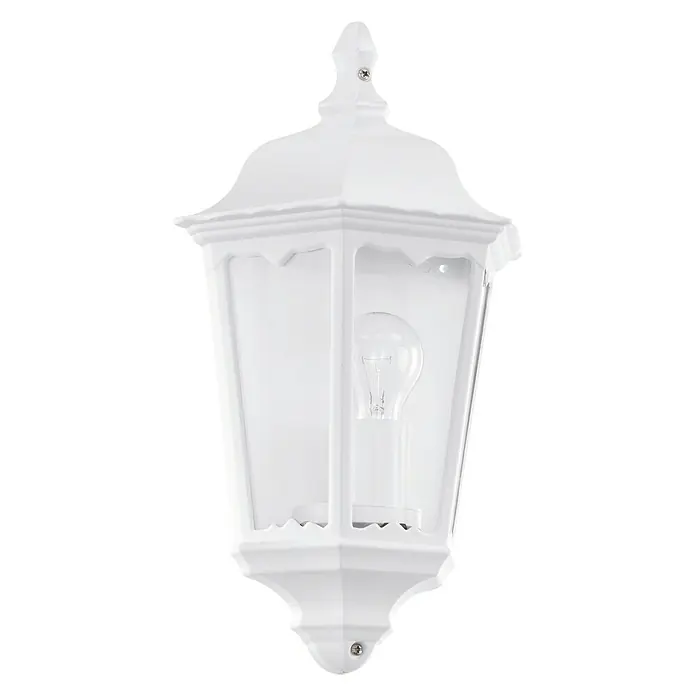 Eglo Außenwandleuchte Navedo - 60 W, Weiß, IP44