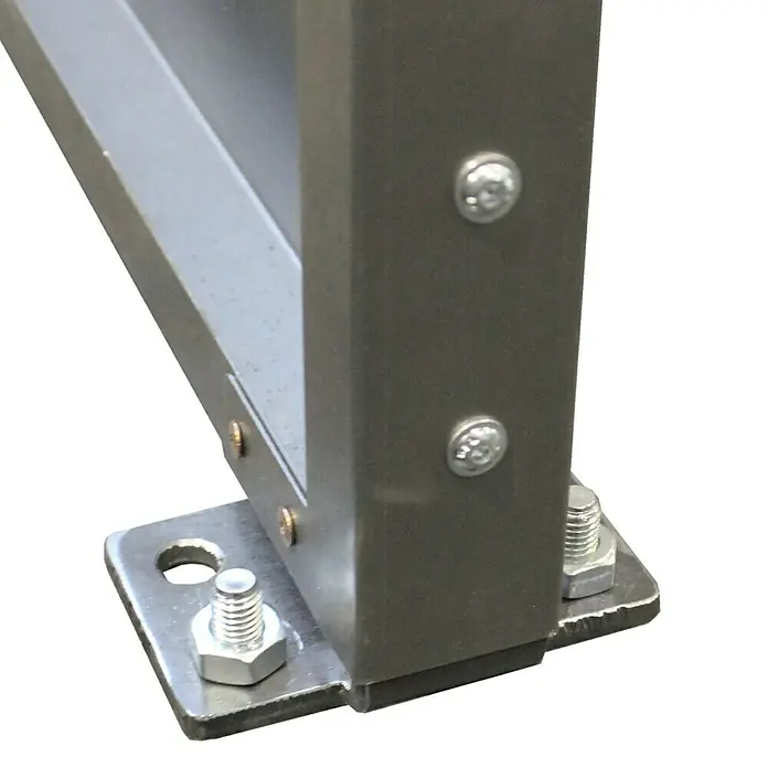 Palatino Space Vertical Fußplatte Space Vertical - Passend für: Palatino Space Vertical Sichtschutzelemente - Anwendungsbeispiel