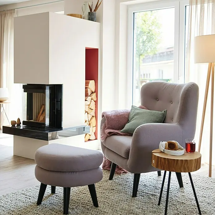 SCHÖNER WOHNEN-Farbe Wandfarbe Trendfarbe - Pearl, 1 l, Matt, Konservierungsmittelfrei
