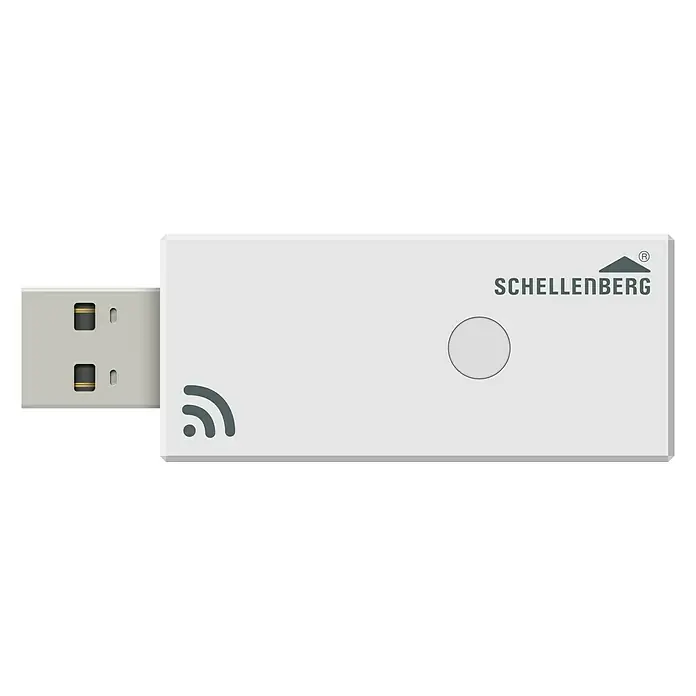 Schellenberg Smart Home Funksender Funk-Stick - Weiß, Reichweite ca.: 20 m (Gebäude) - Vorderansicht