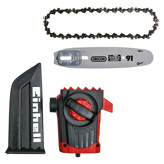 Einhell Power X-Change Hochentaster-Aufsatz GE-HH 18/45 Li T-Solo - Passend für: Einhell Akku-Multifunktionswekzeug GE-HH 18/45 Li T - Detailaufnahme