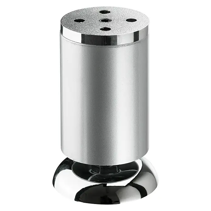 Hettich Möbelfuß Salinio - Ø x L: 50 x 110 mm, Traglast: 50 kg, Stahl - Vorderansicht