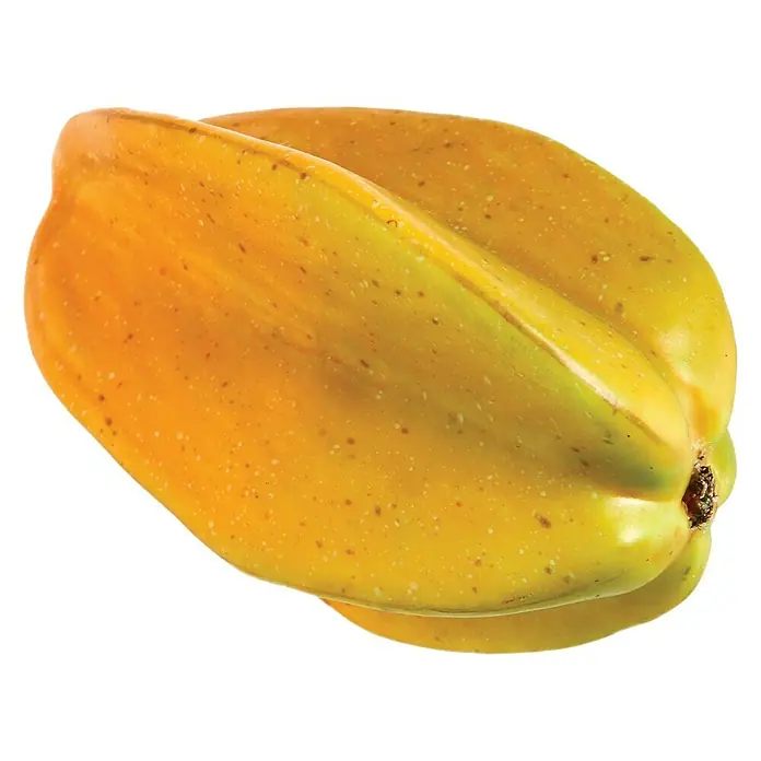 Figura decorativa Carambola - L x An x Al: 10 x 6,5 x 6,5 cm, Plástico