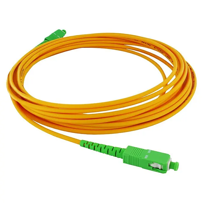 Metronic Cable de fibra óptica - Naranja, 2 m