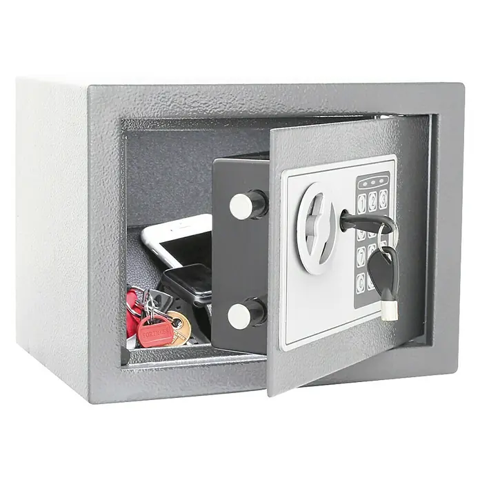 Rottner Möbeltresor Homestar - Elektronisches Zahlenschloss, L x B x H: 19 x 25 x 19 cm, Anthrazit