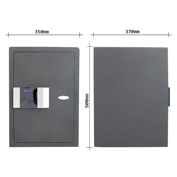 Rottner Hoteltresor Prestige - 37 x 35 x 50 cm, Elektronisches Zahlenschloss, 54 l