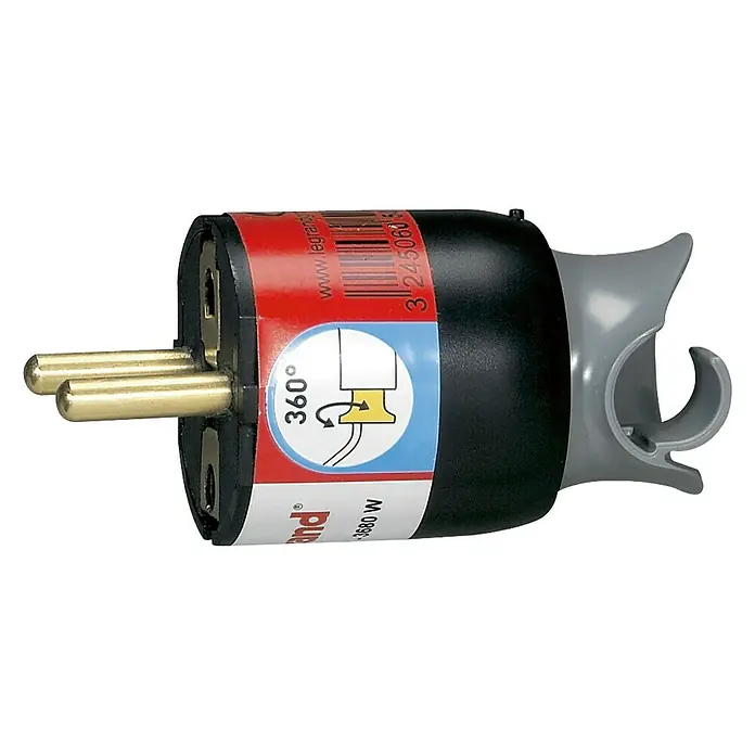 Legrand Clavija - Negro, PVC