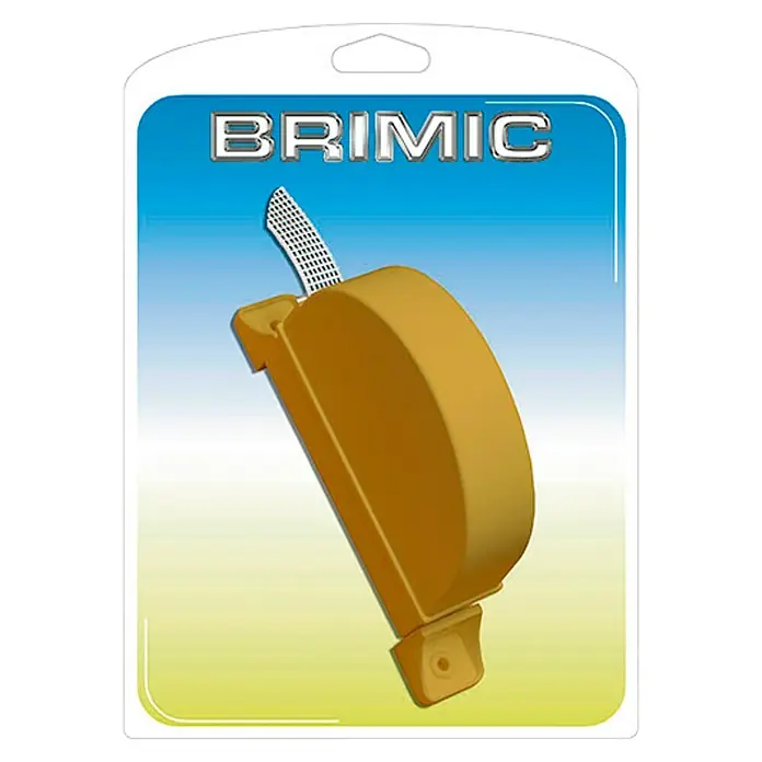 Micel Brimic Recogedor de cinta de persiana abatible 91755 - Anchura de la correa: 18 mm