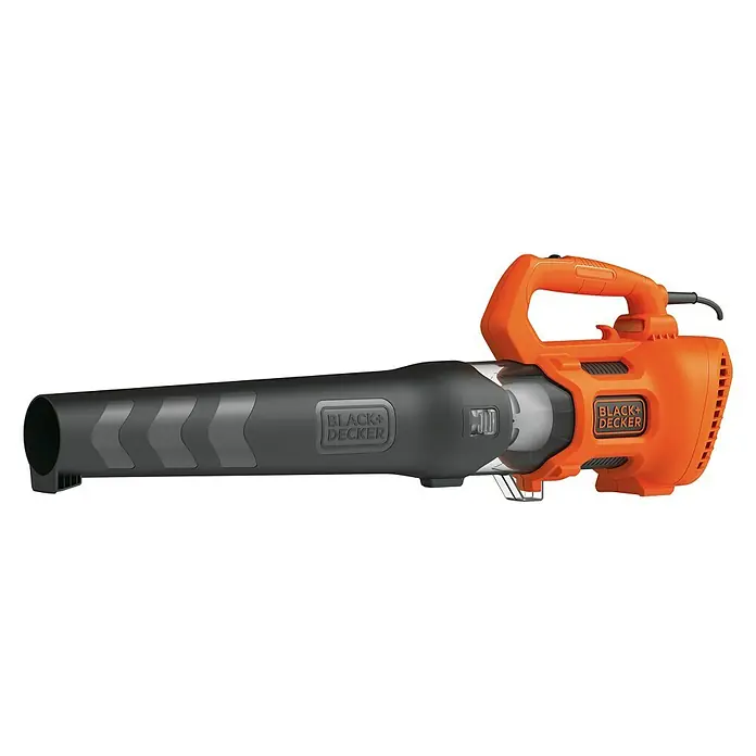 Black+Decker Soplador de hojas eléctrico BEBL 185-QS - 1.850 W, Velocidad de soplado: 225 km/h