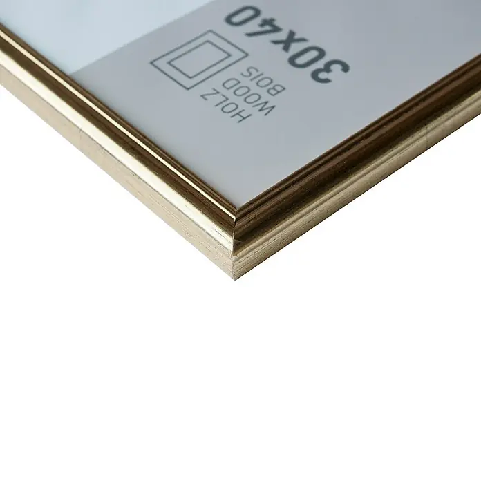 Nielsen Bilderrahmen Ascot - Gold, 40 x 50 cm, Holz - Detailaufnahme