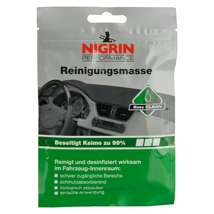 Nigrin Reinigungsmasse - Inhalt: 80 g - Vorderansicht