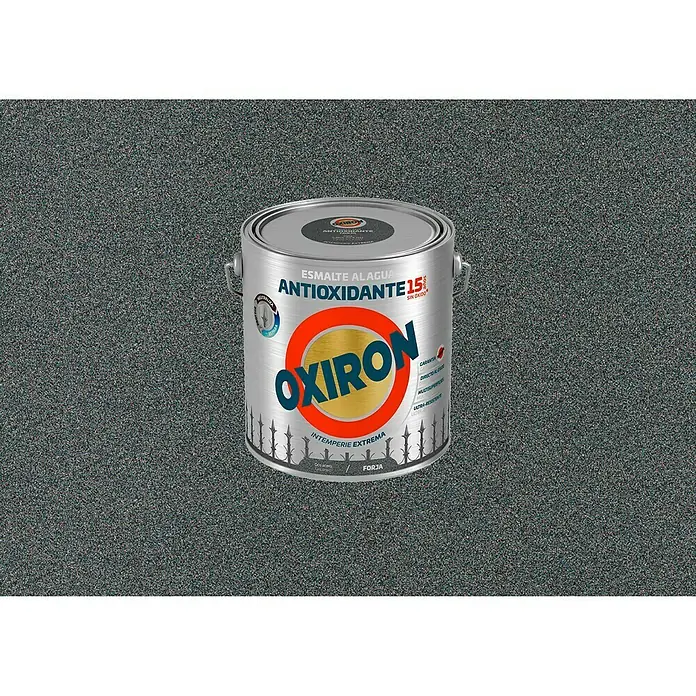 Oxiron Esmalte para metal Forja - Gris acero, 2,5 l