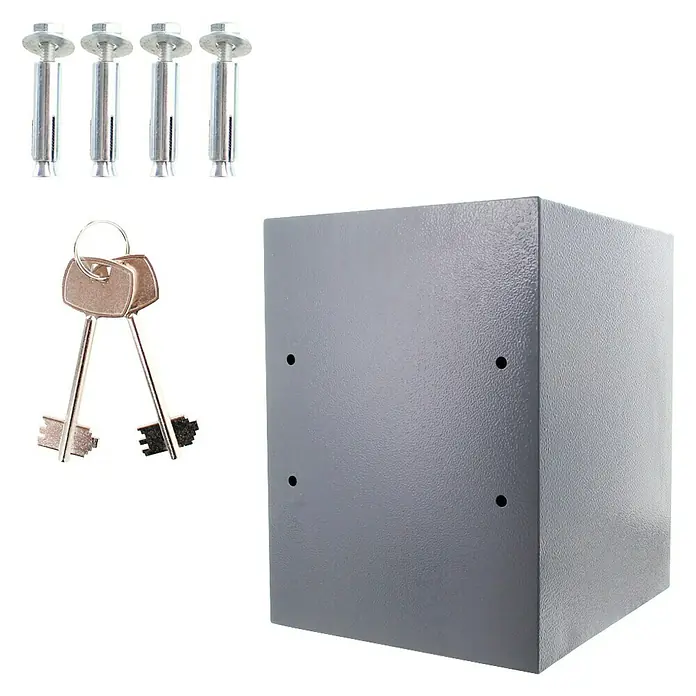 Rottner Möbeltresor Homestar - Doppelbart-Hochsicherheitsschloss, L x B x H: 35 x 31 x 41,5 cm, Anthrazit