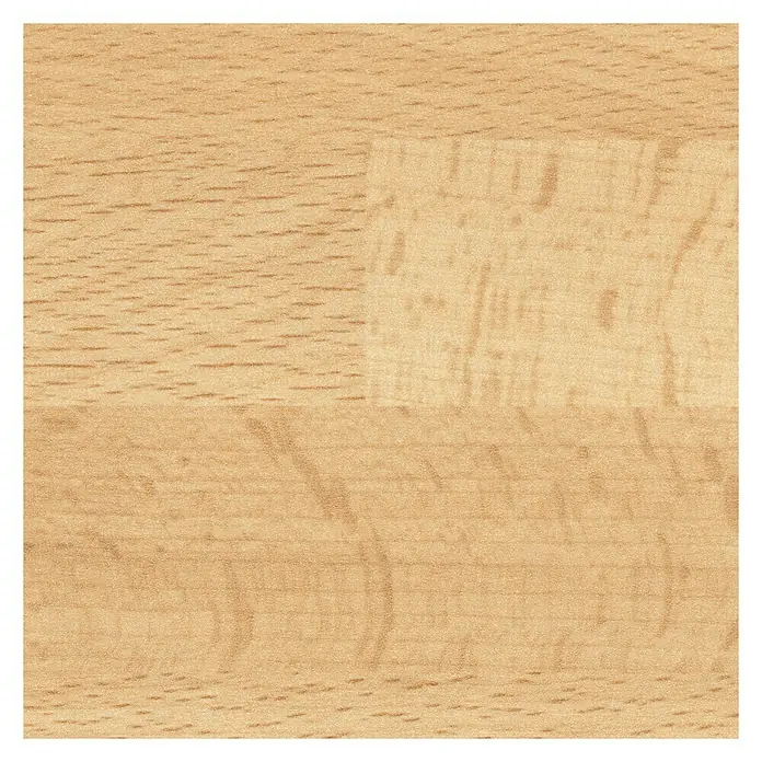 Resopal Basic Küchenarbeitsplatte nach Maß - Beech Board, Max. Zuschnittsmaß: 365 cm, Stärke: 3,8 cm, Breite: 90 cm - Ansicht von oben