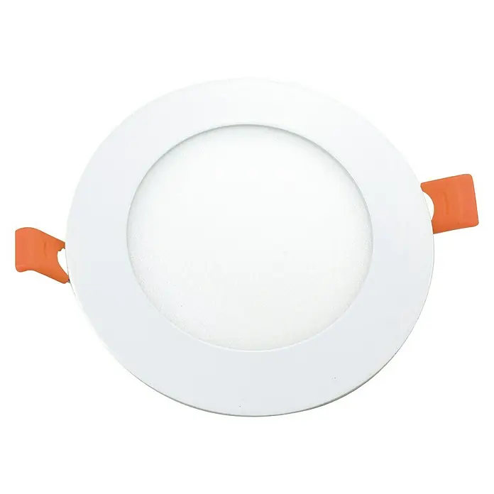 Alverlamp Downlight LED empotrable redondo Blanco - 9 W, Ø x Al: 14,5 x 2 cm, Blanco, Blanco neutro