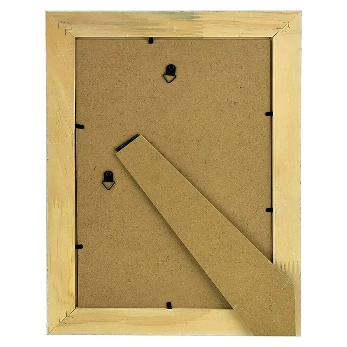 Nielsen Bilderrahmen Ascot - Dunkelbraun/Gold, 13 x 18 cm, Holz - Rückansicht
