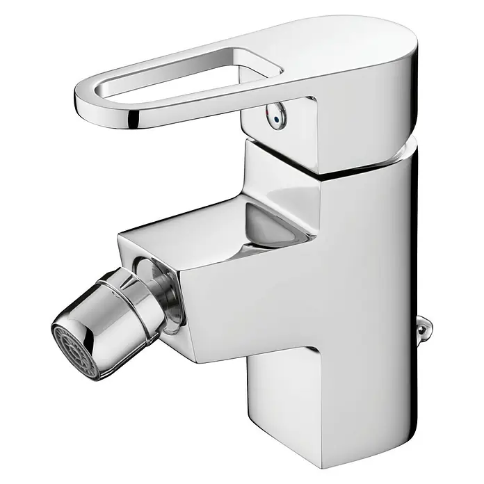 Cosmobath Markham Grifo monomando de bidé - Cromo, Brillante