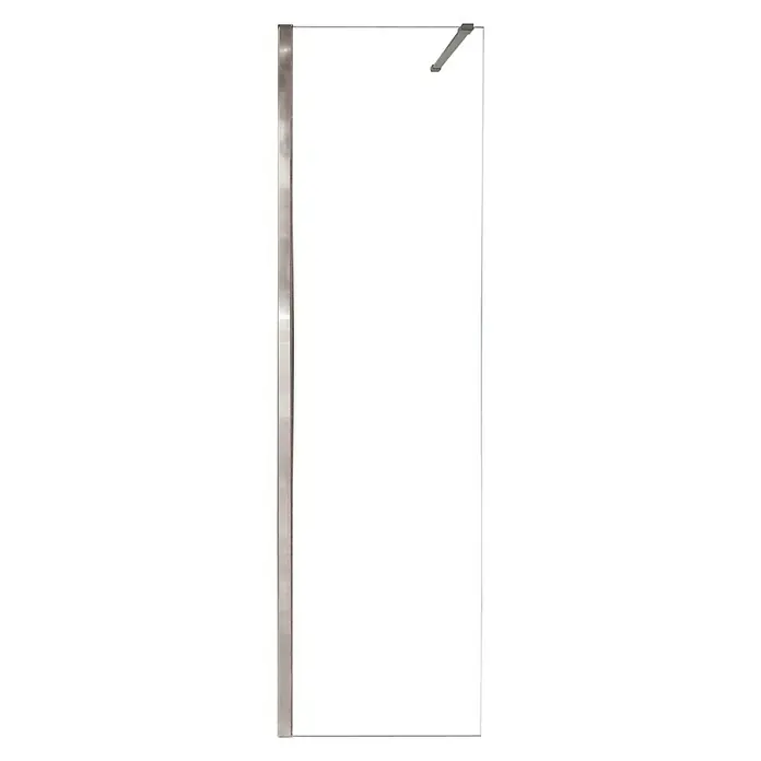 Mampara de ducha fija Walk-In Antibes - Cromo, An x Al: 80 x 200 cm, 8 mm