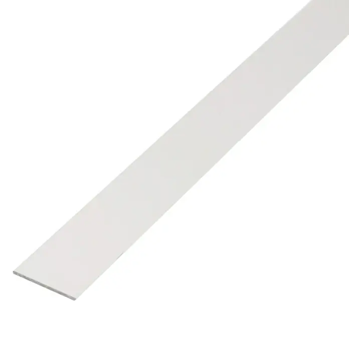 Perfil plano - L x An: 2.600 x 30 mm, Aluminio