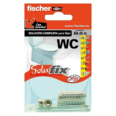 Fischer Solufix Fijación para inodoros