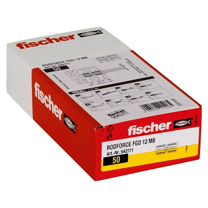 Fischer Rodforce Taco FGD 12 - Ø x L: 12 x 35 mm, M8, Nylon